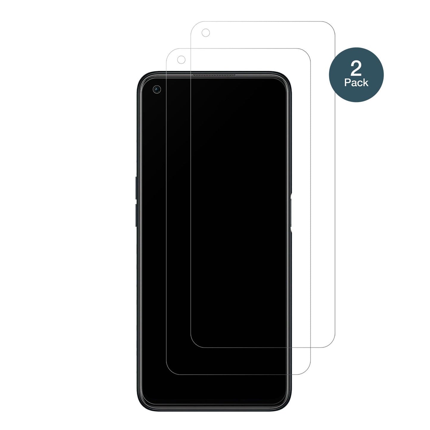2x 9H Schutzfolie matt für OPPO A76 Panzerfolie (2)