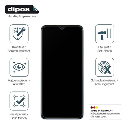 2x 9H Schutzfolie matt für OPPO A17 Panzerfolie (7)