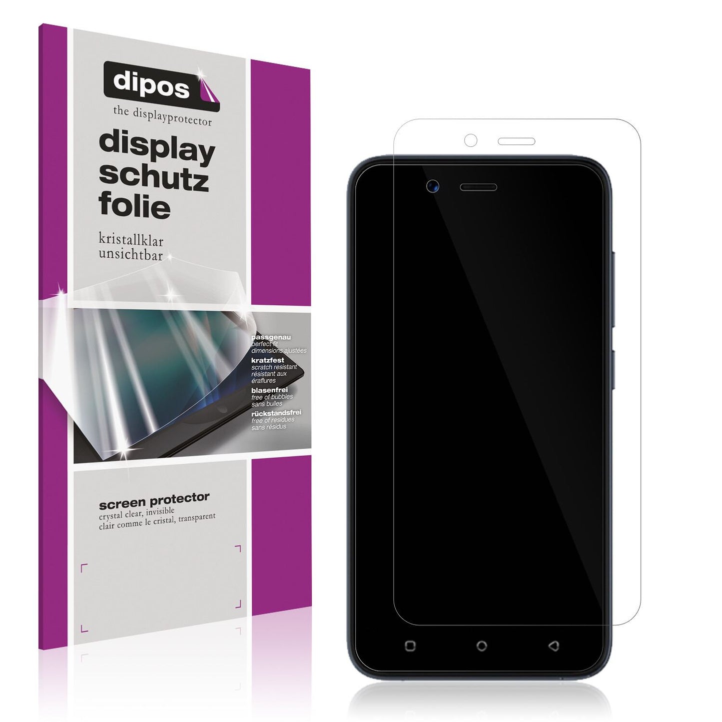 2x Schutzfolie klar für Benco Y11 Display-Schutzfo (1)
