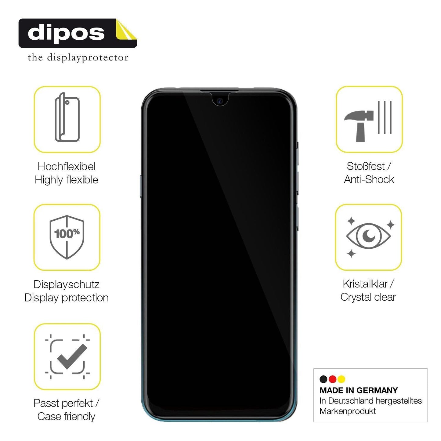 2x 3D Full Cover Schutzfolie für Benco iris 59 (7)