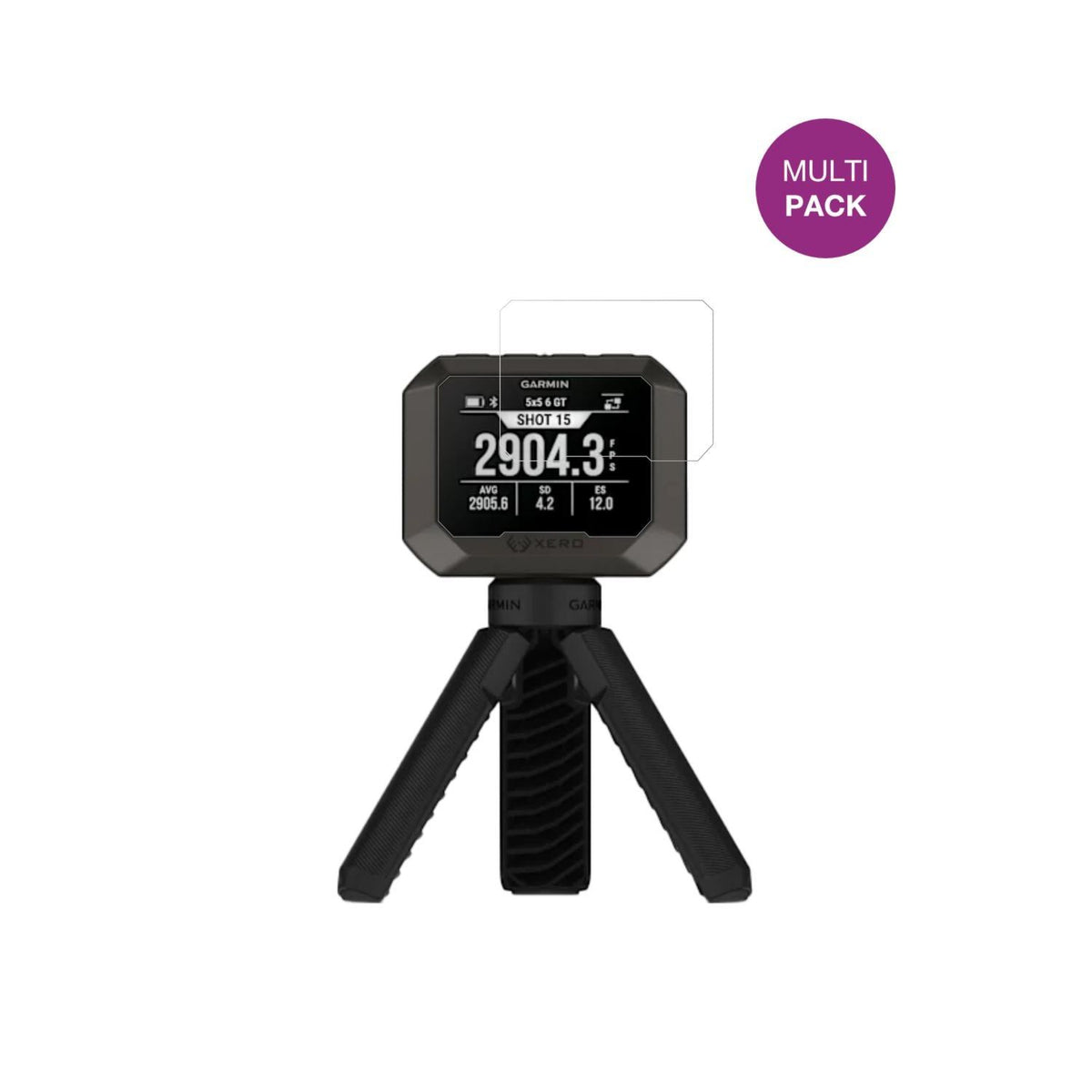 4x Schutzfolie klar für Garmin Xero C2 Display-Sch (2)