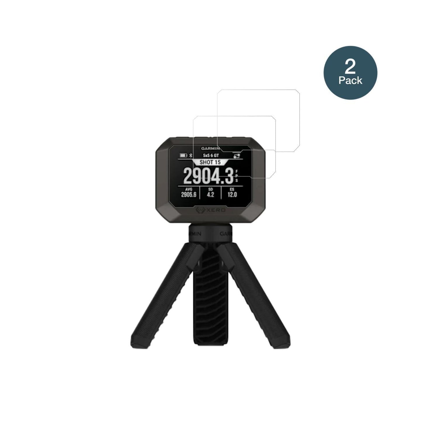 2x 9H Schutzfolie für Garmin Xero C2 Panzerfolie (2)