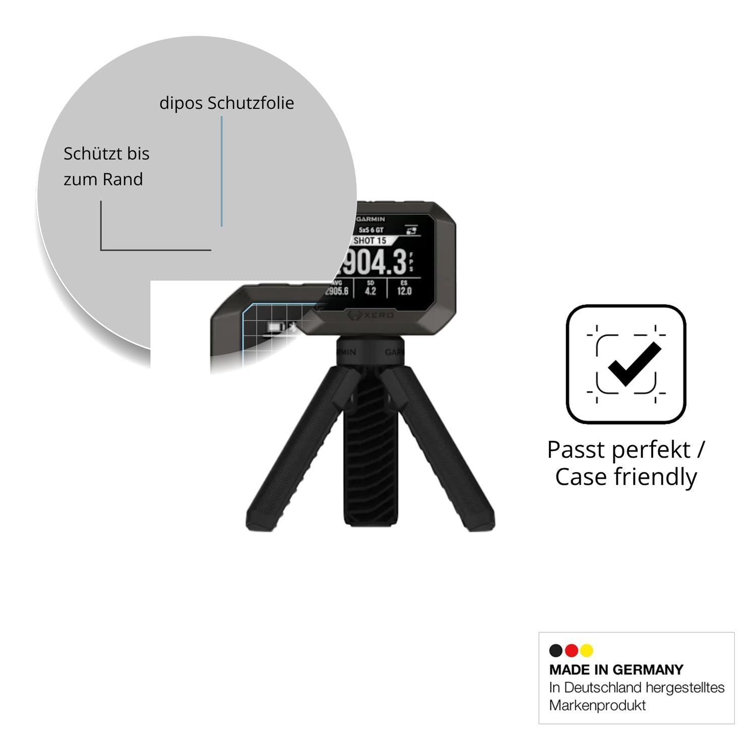 2x 9H Schutzfolie für Garmin Xero C2 Panzerfolie (6)