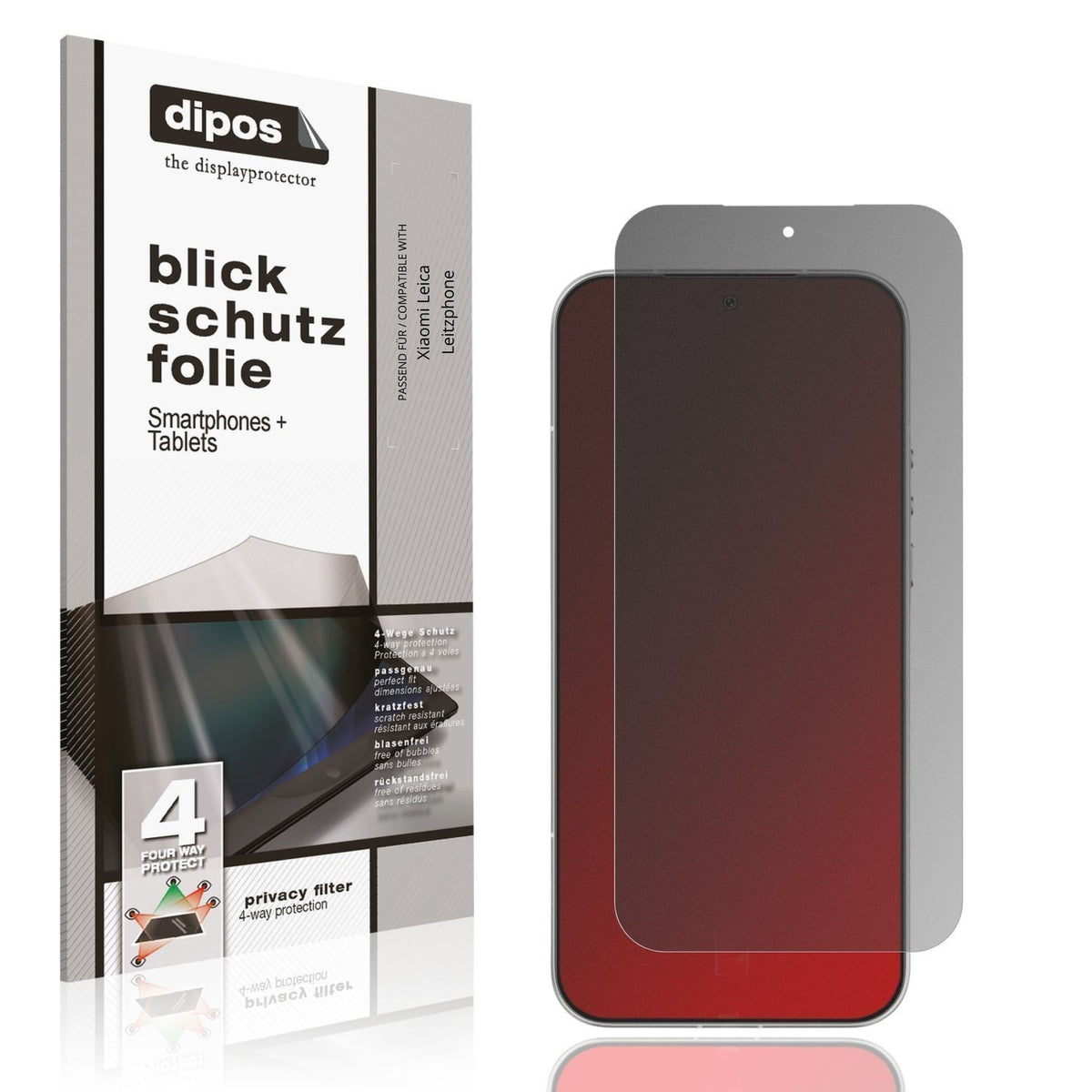 Blickschutzfolie für Xiaomi Leica Leitzphone matt  (1)