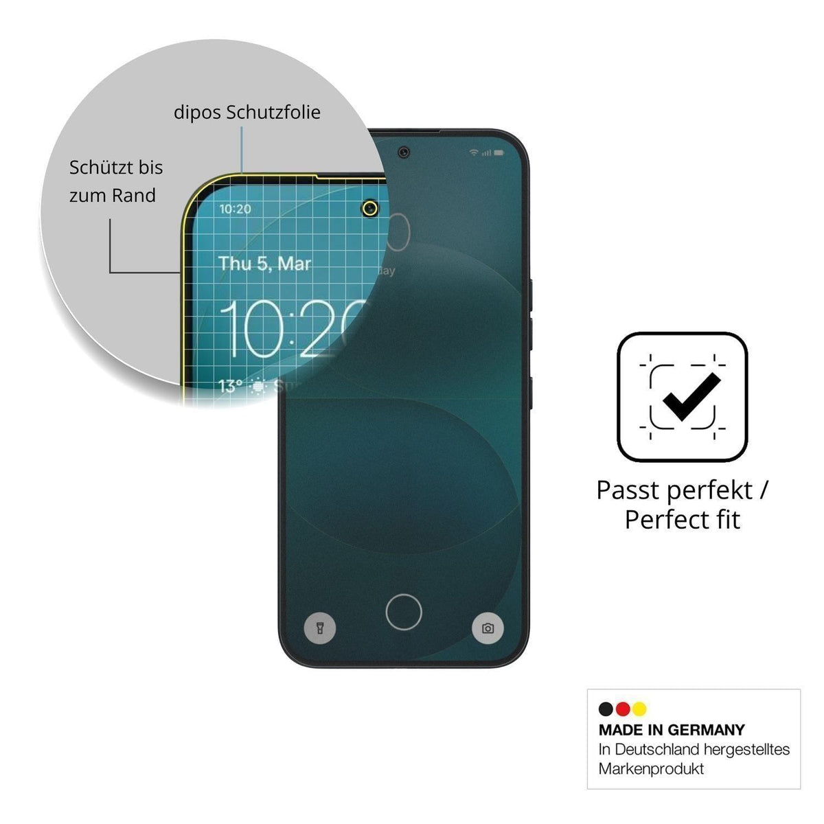Blickschutzfolie für Nothing Phone 4a Pro matt Sch (4)