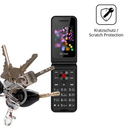 4x Schutzfolie klar für Nomi i2420 Display-Schutzf (4)