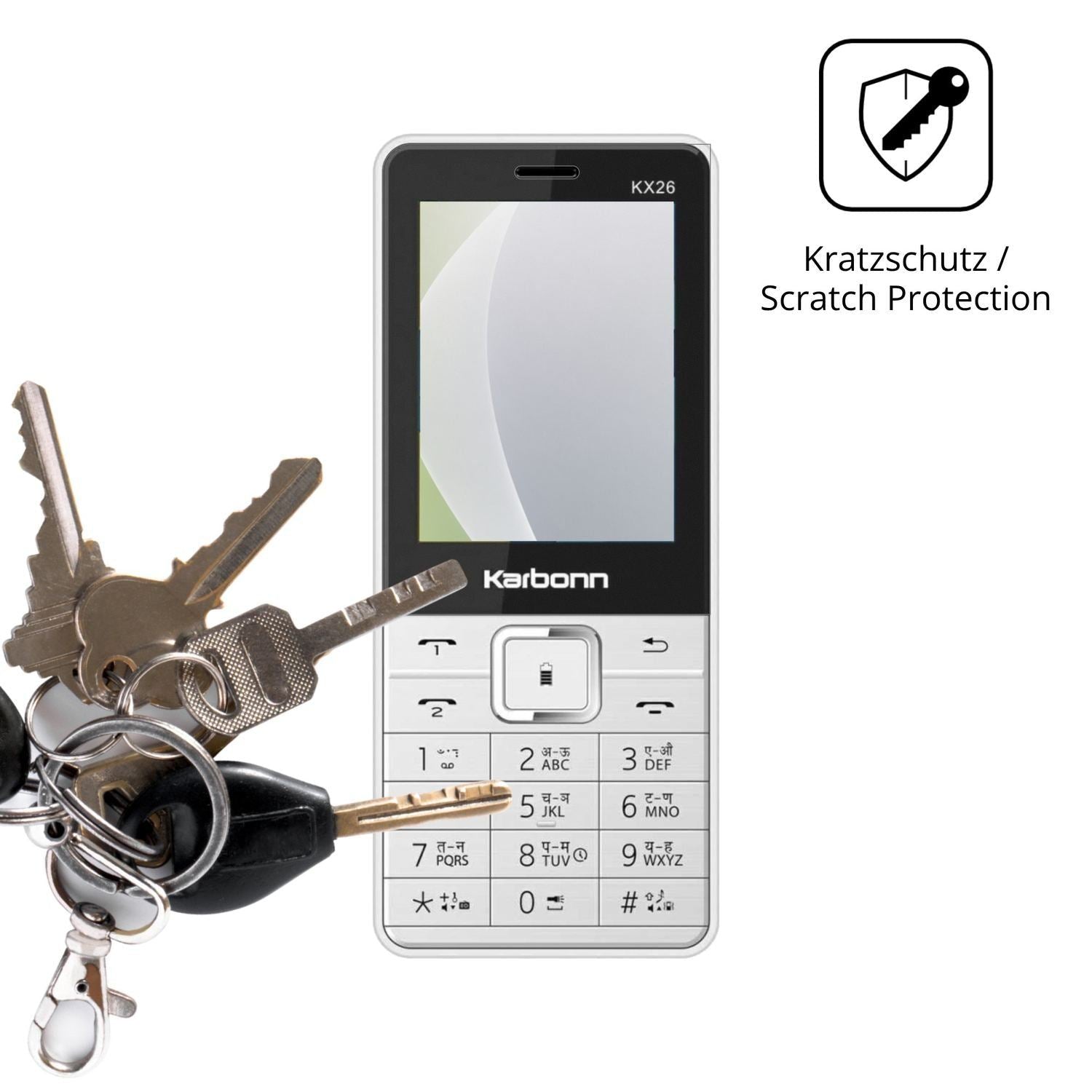 4x Schutzfolie matt für Nomi i2420 Display-Schutzf (3)