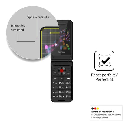 Blickschutzfolie für Nomi i2420 matt Schutzfolie P (4)
