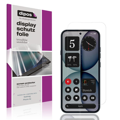 4x Schutzfolie klar für Nothing Phone 4a Display-S (1)