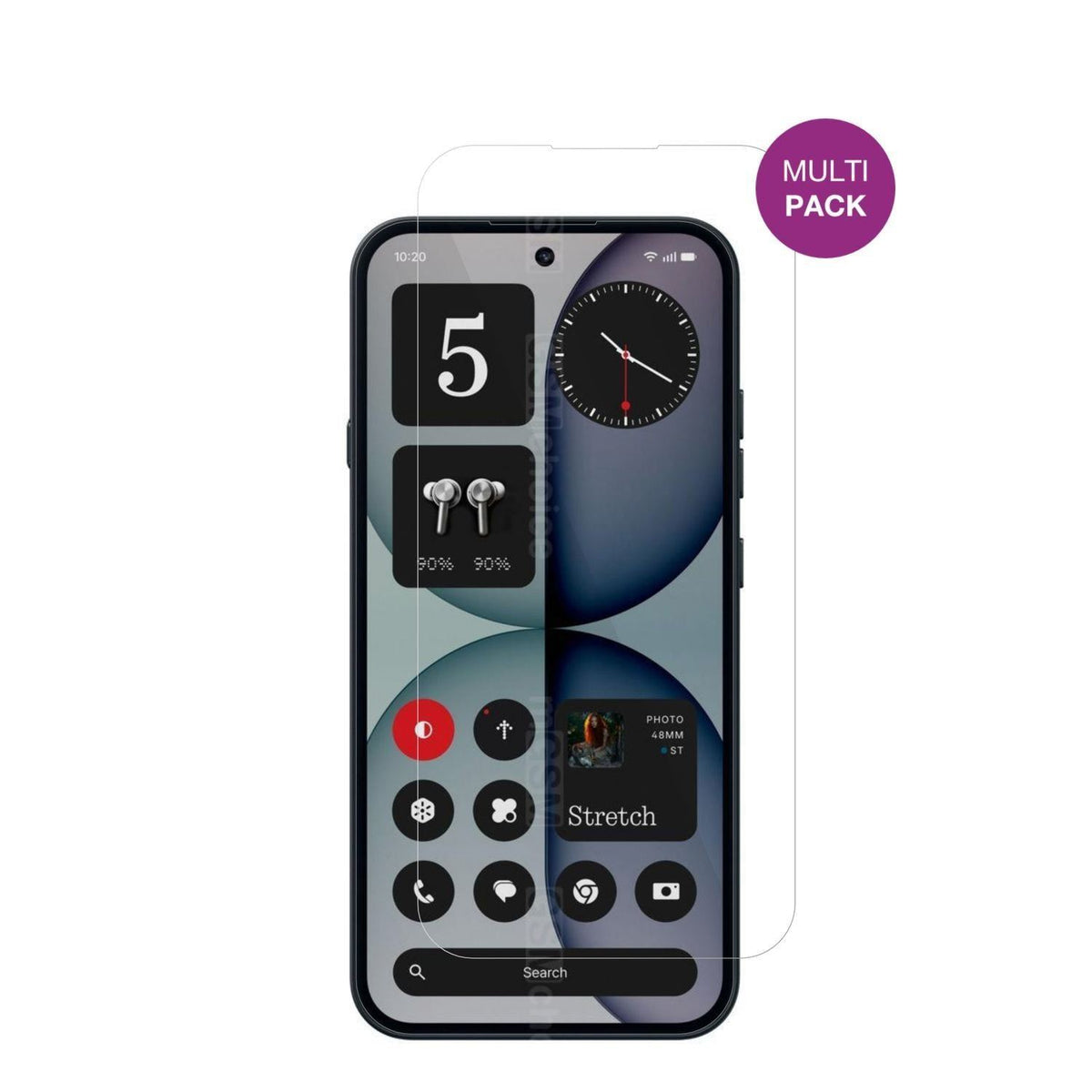 4x Schutzfolie klar für Nothing Phone 4a Display-S (2)