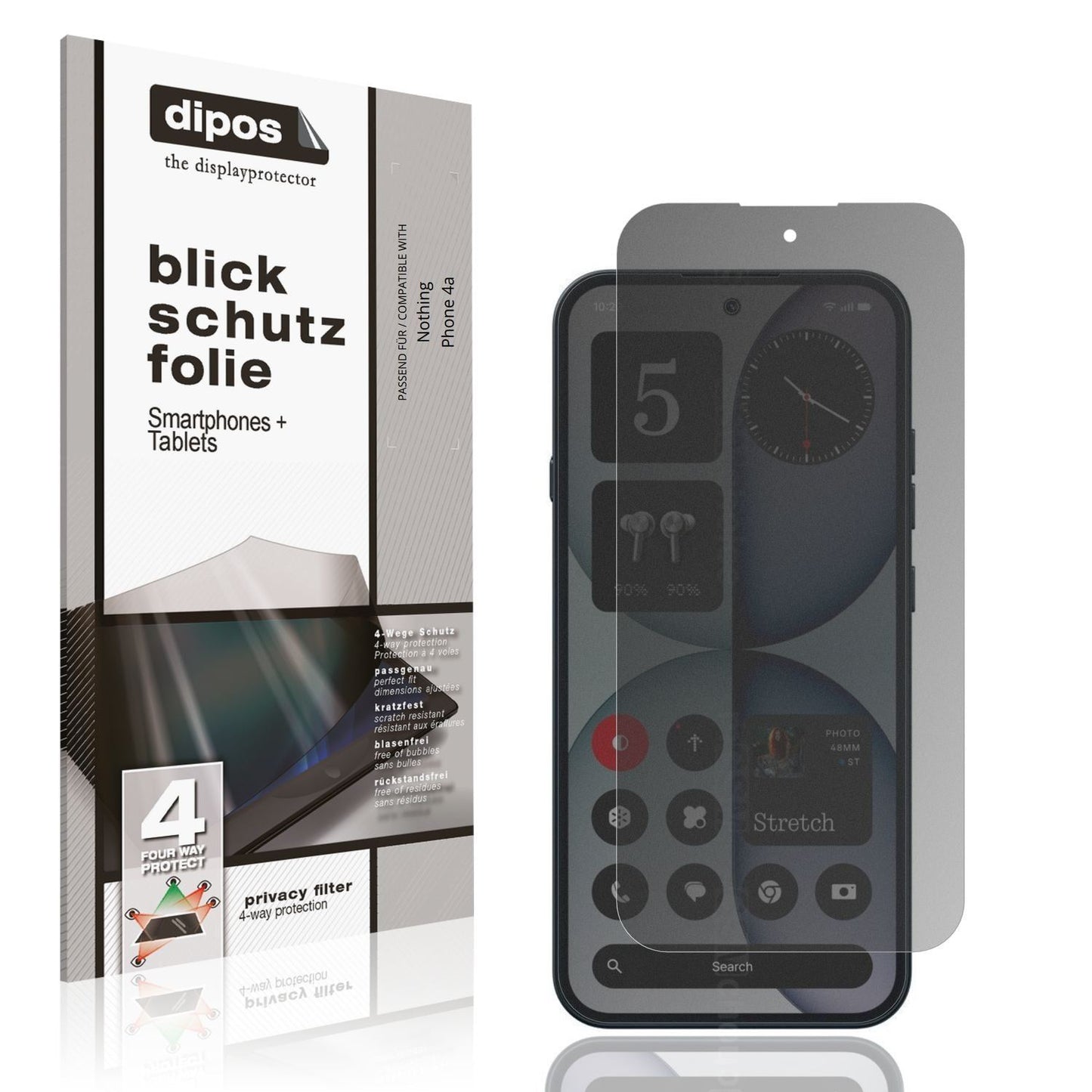 Blickschutzfolie für Nothing Phone 4a matt Schutzf (1)