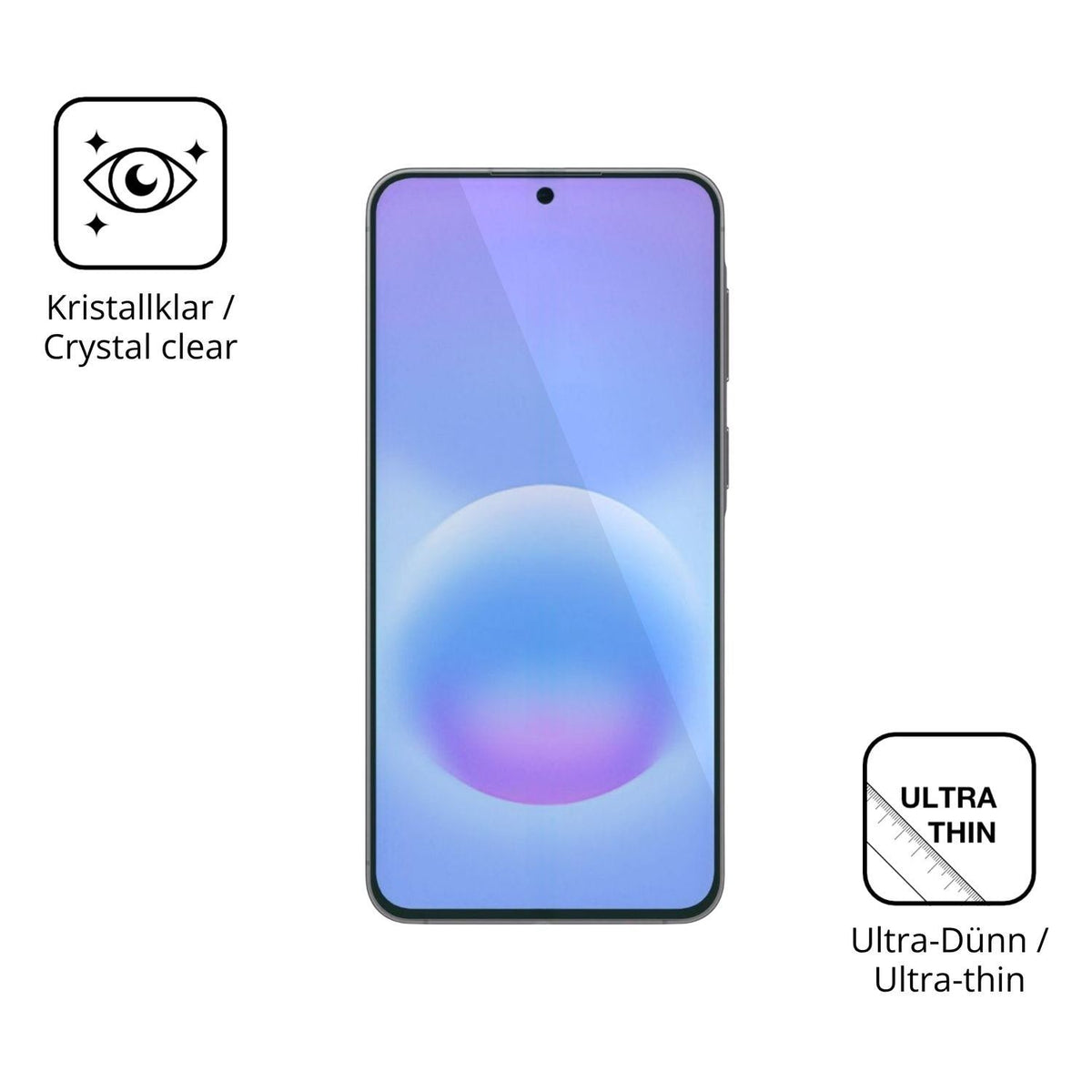 4x Schutzfolie klar für Samsung Galaxy A57 Display (5)