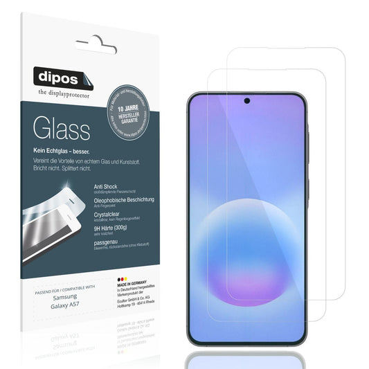 2x 9H Schutzfolie für Samsung Galaxy A57 Panzerfol (1)