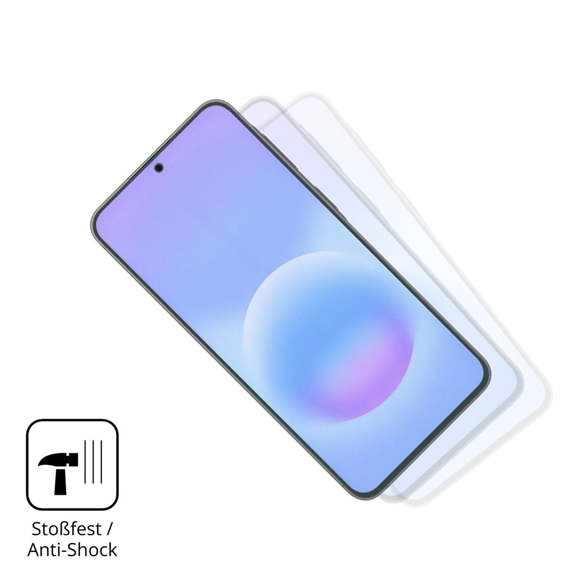 2x 9H Schutzfolie matt für Samsung Galaxy A57 Panz (4)