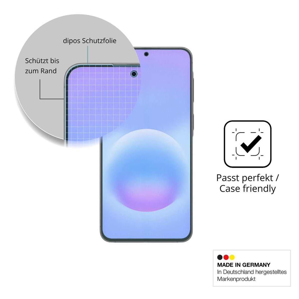 2x 9H Schutzfolie matt für Samsung Galaxy A57 Panz (6)