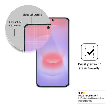 4x Schutzfolie klar für Samsung Galaxy A37 Display (6)