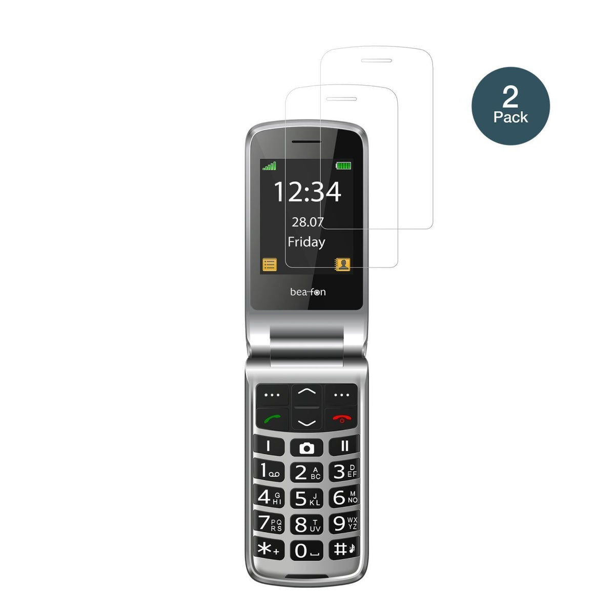 2x 9H Schutzfolie für Motorola Razr Fold 2026 Auss (2)