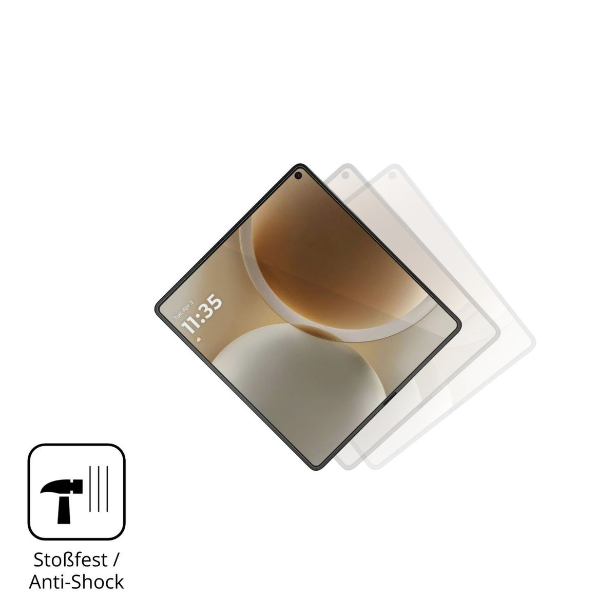 2x 9H Schutzfolie für Motorola Razr Fold 2026 Auss (4)