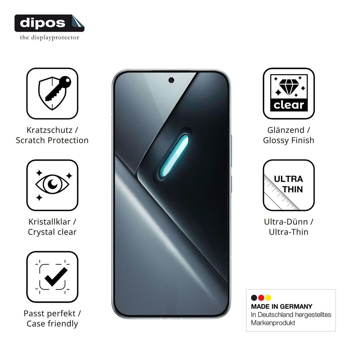 4x Schutzfolie klar für Poco X8 Pro Max Display-Sc (7)