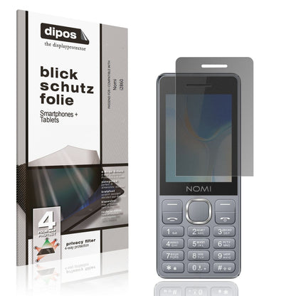 Blickschutzfolie für Nomi i2860 matt Schutzfolie P (1)