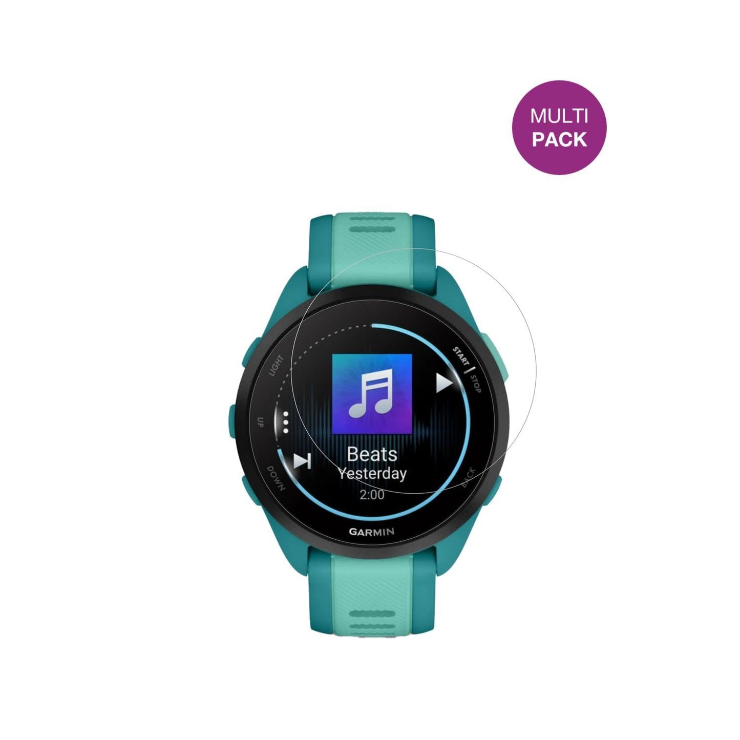 6x Schutzfolie klar für Garmin Forerunner 165 Musi (2)