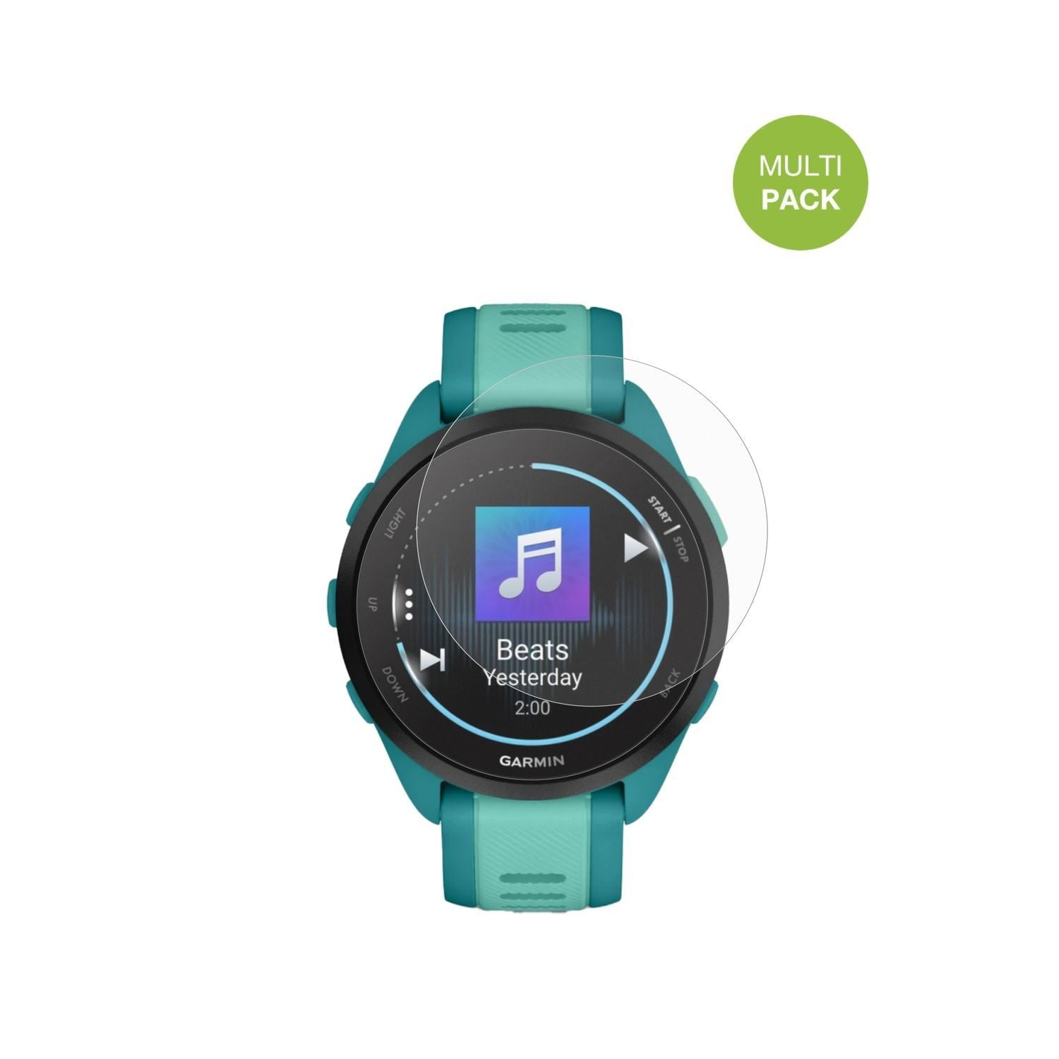 6x Schutzfolie matt für Garmin Forerunner 165 Musi (2)