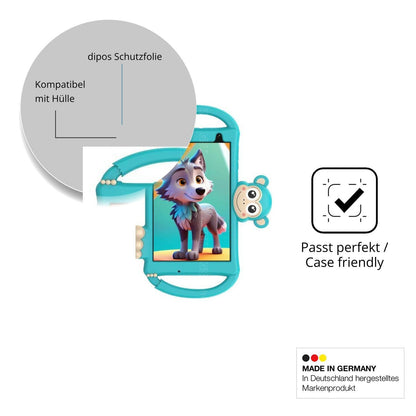 2x Schutzfolie matt für Logicom Logikids Buddy Dis (6)