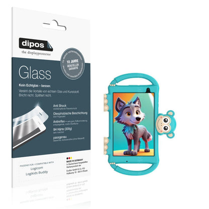 2x 9H Schutzfolie matt für Logicom Logikids Buddy  (1)