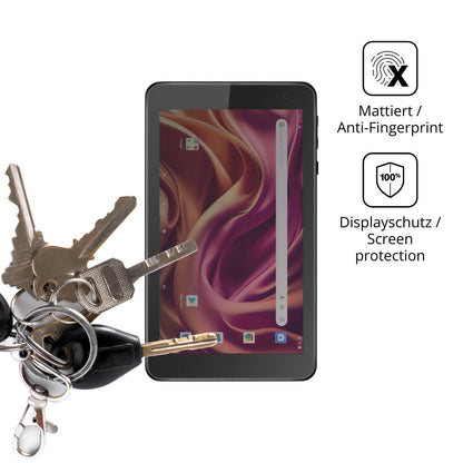 Blickschutzfolie für Logicom Tab 76 matt Schutzfol (3)