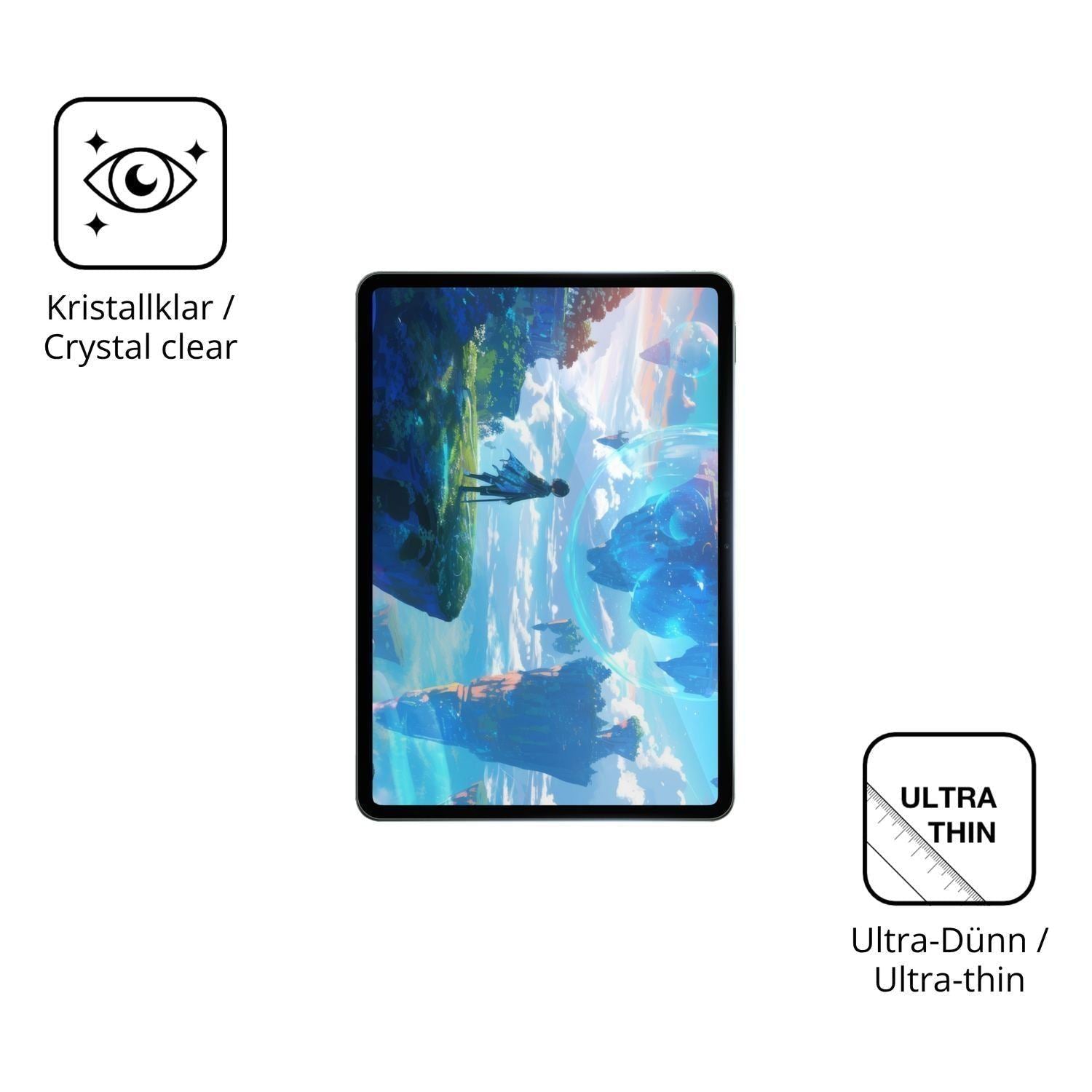 2x Schutzfolie klar für Xiaomi Pad 8 Pro 11.2 Zoll (5)