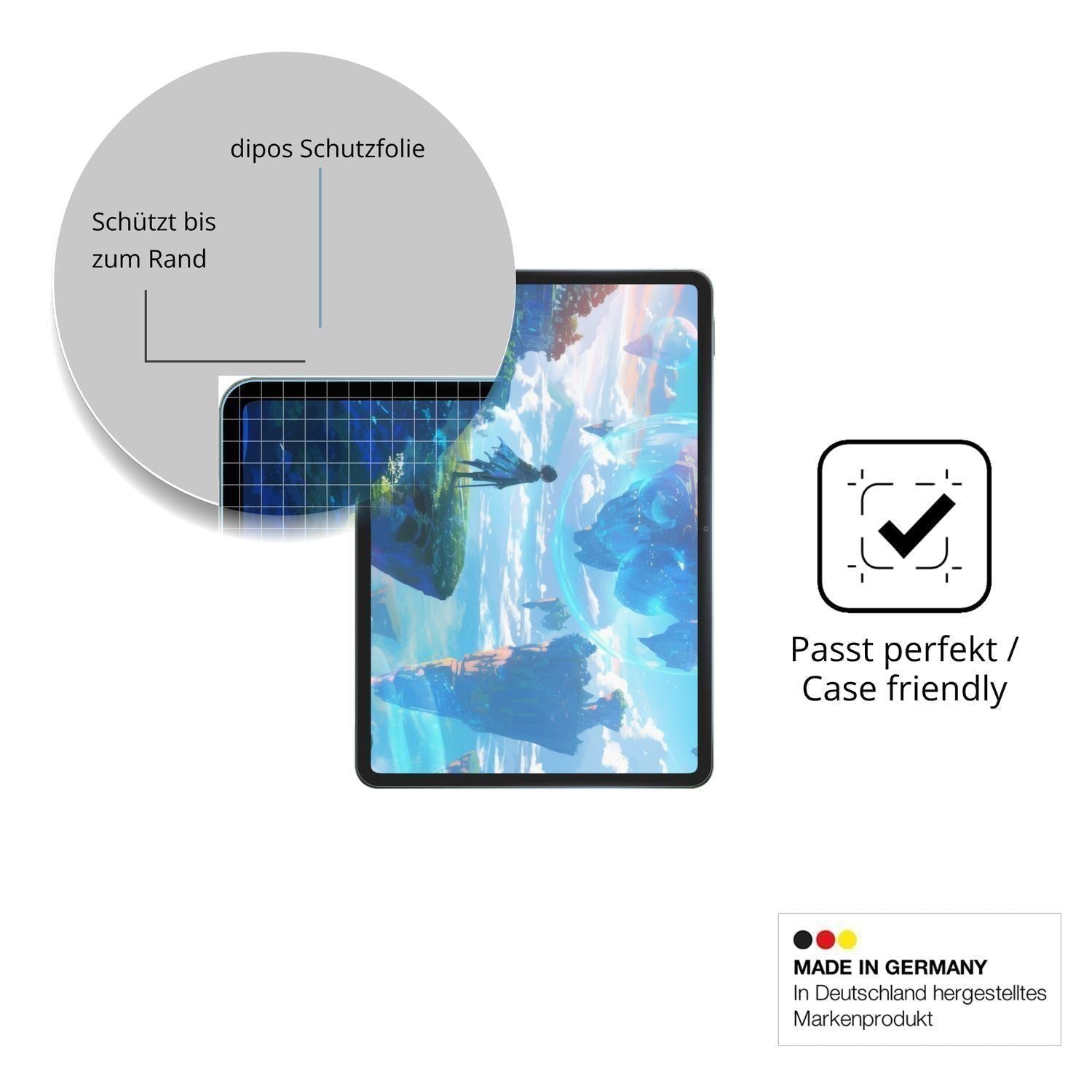 2x 9H Schutzfolie matt für Xiaomi Pad 8 Pro 11.2 Z (6)