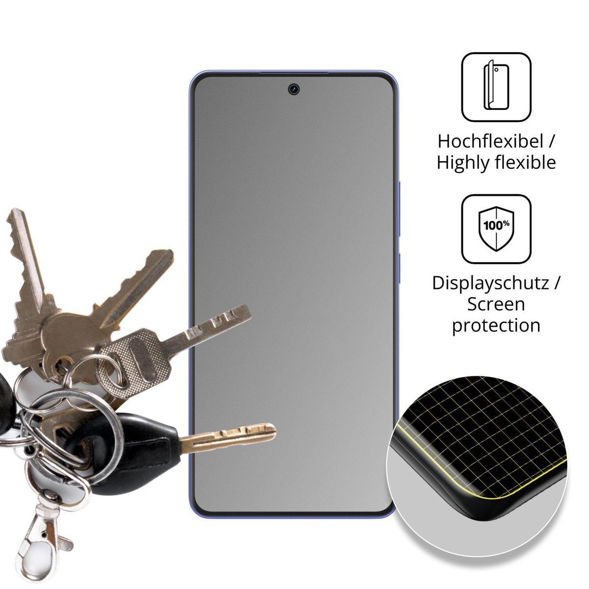 Full Cover Privacy Blickschutzfolie für Realme Nar (3)