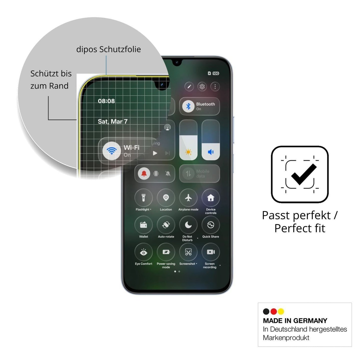 2x 3D Full Cover Schutzfolie für Realme C83 5G (6)