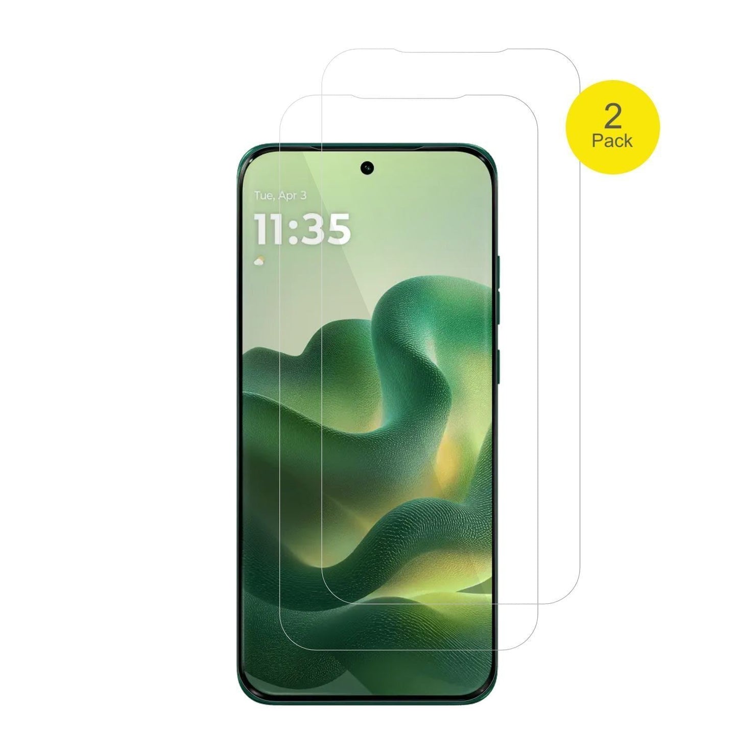 2x 3D Full Cover Schutzfolie für Motorola Edge 70  (2)