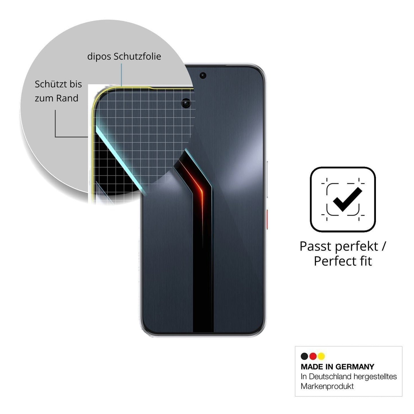2x 3D Full Cover Schutzfolie für Nubia Neo 5 GT (6)