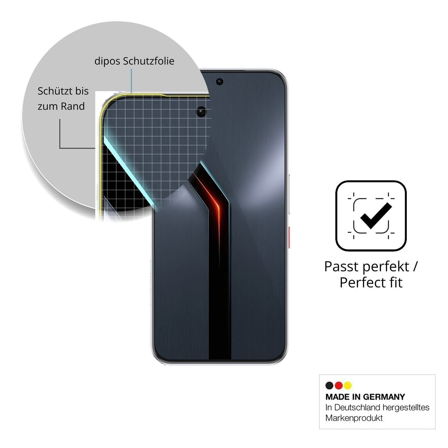 2x 3D Full Cover Schutzfolie für Nubia Neo 5 GT (6)