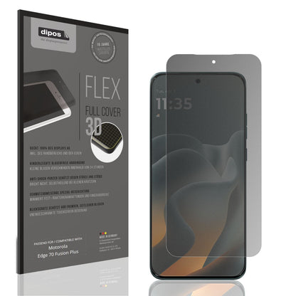 Full Cover Privacy Blickschutzfolie für Motorola E (1)