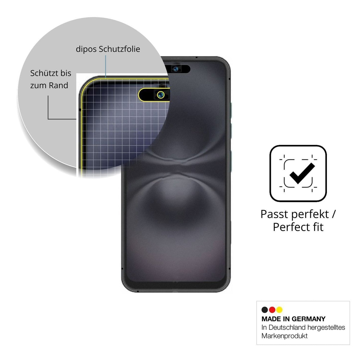 Full Cover Privacy Blickschutzfolie für Peace Nova (4)