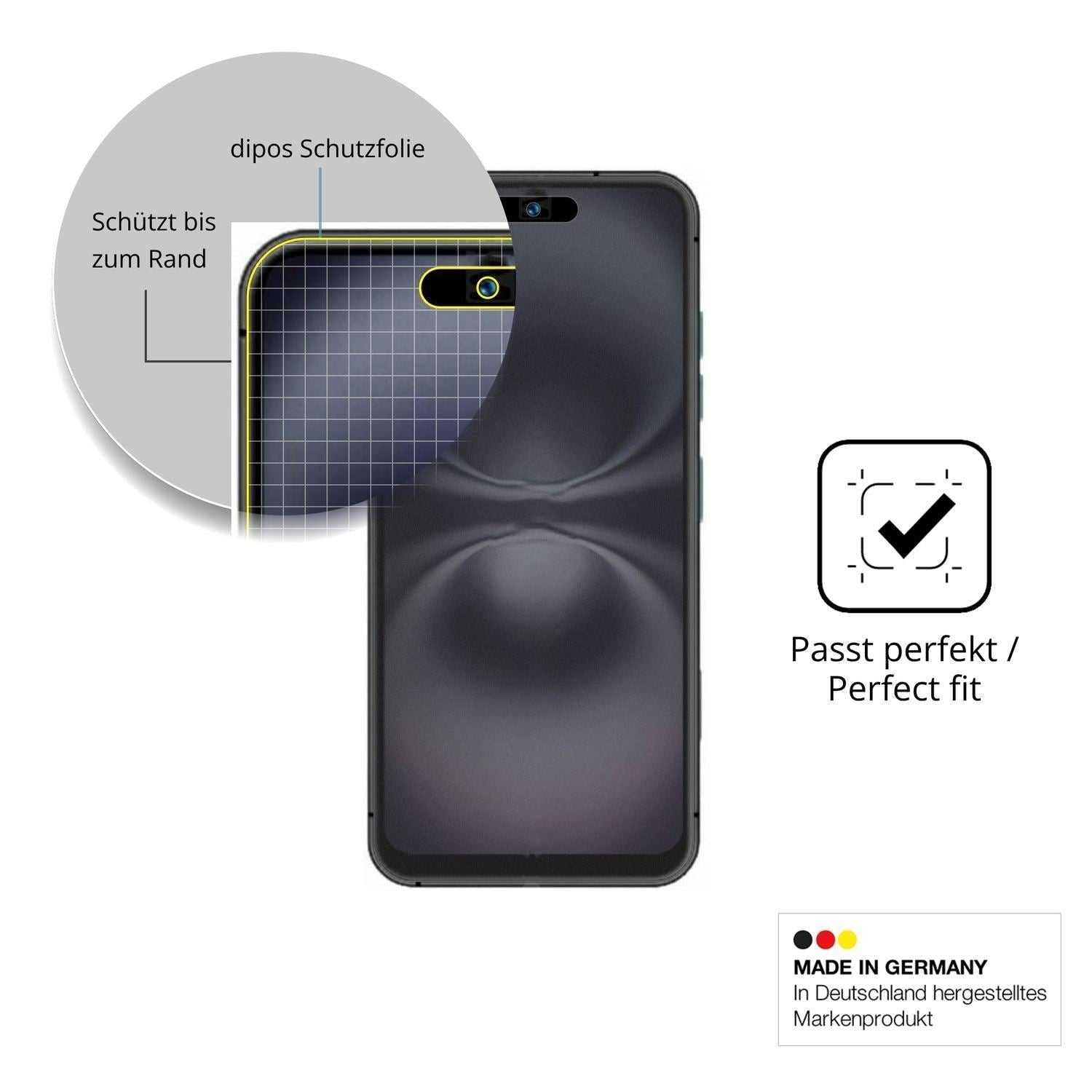 Full Cover Privacy Blickschutzfolie für Peace Nova (4)