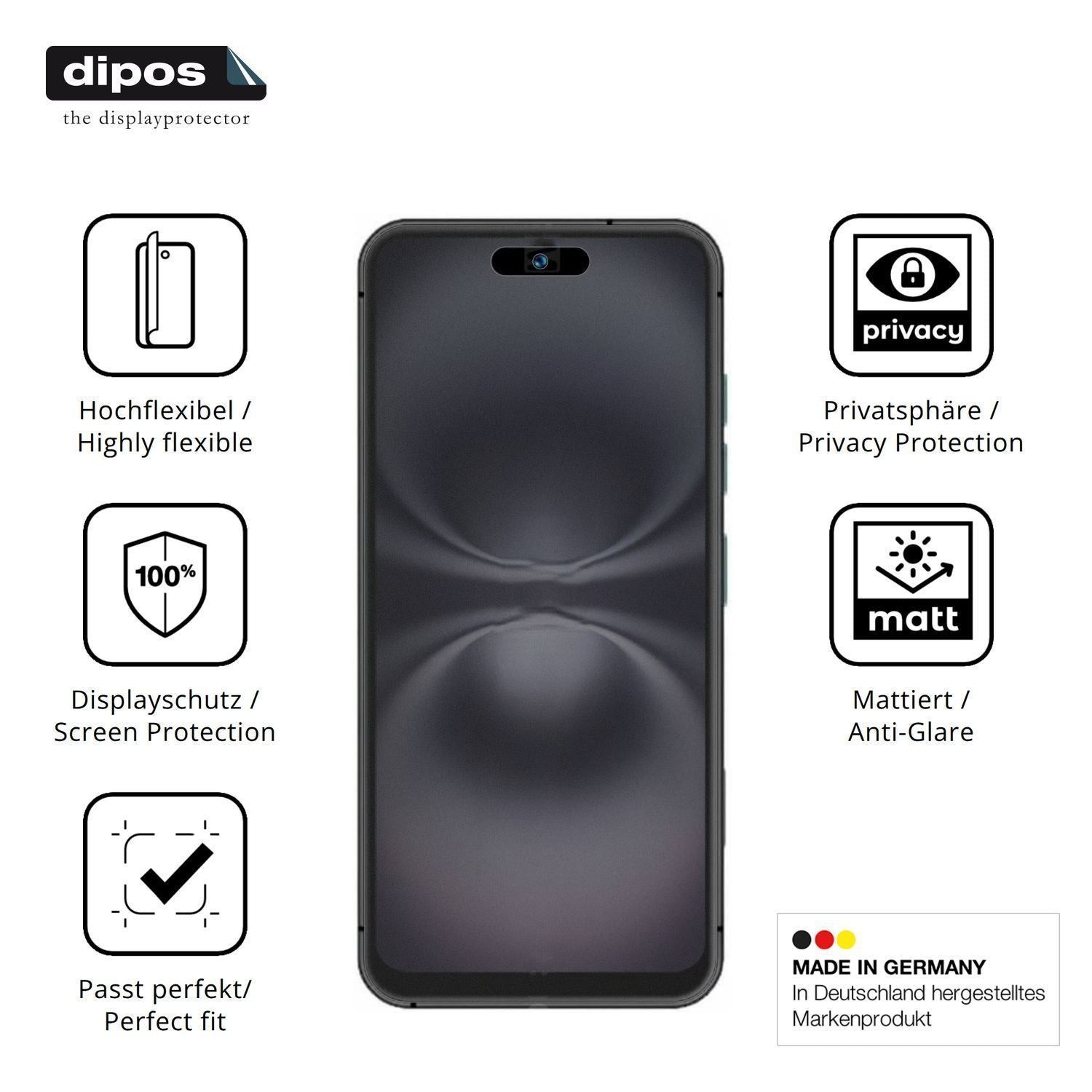Full Cover Privacy Blickschutzfolie für Peace Nova (5)