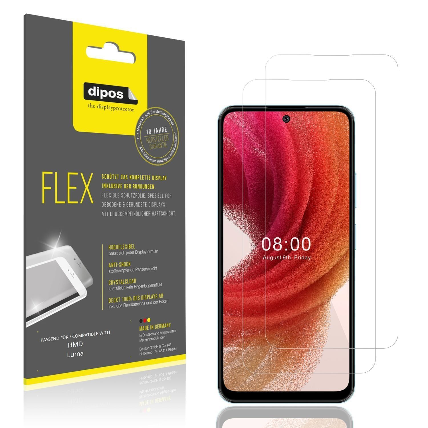 2x 3D Full Cover Schutzfolie für HMD Luma (1)