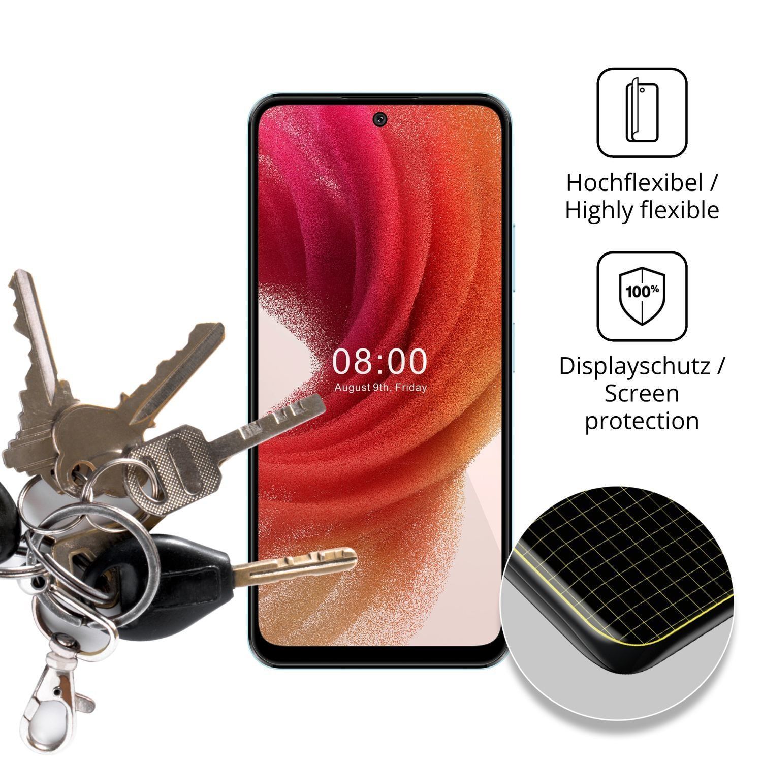 2x 3D Full Cover Schutzfolie für HMD Luma (3)