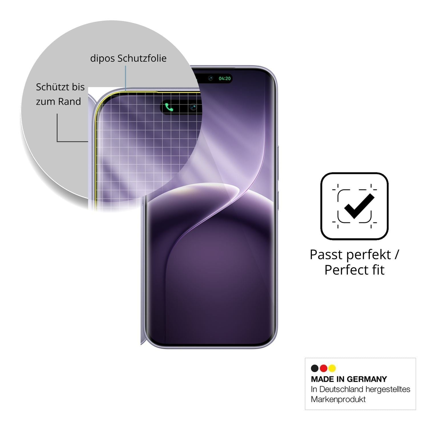 2x 3D Full Cover Schutzfolie für Tecno Camon 50 Ul (6)
