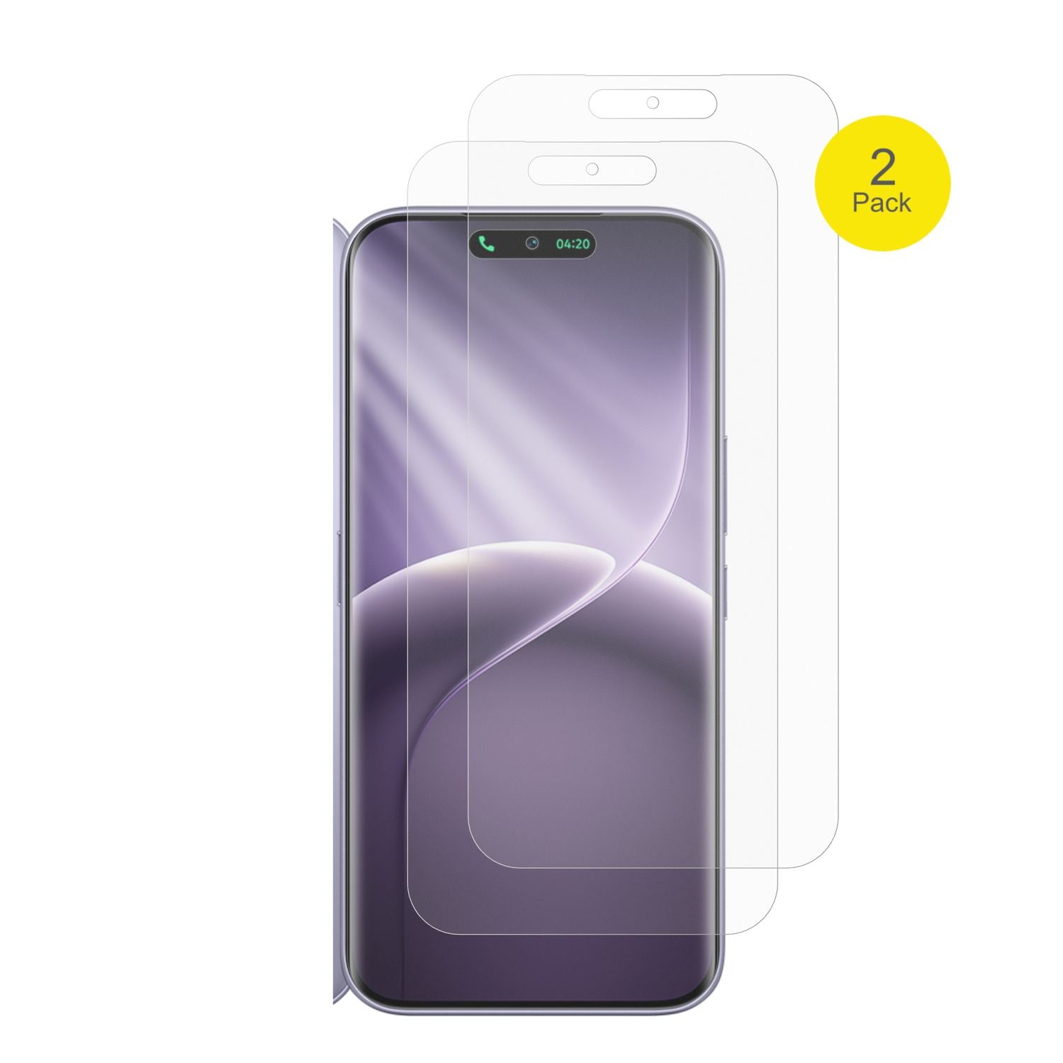 2x Full Cover Schutzfolie matt für Tecno Camon 50  (2)
