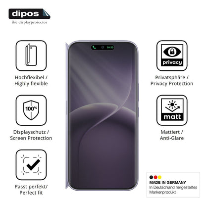 Full Cover Privacy Blickschutzfolie für Tecno Camo (5)