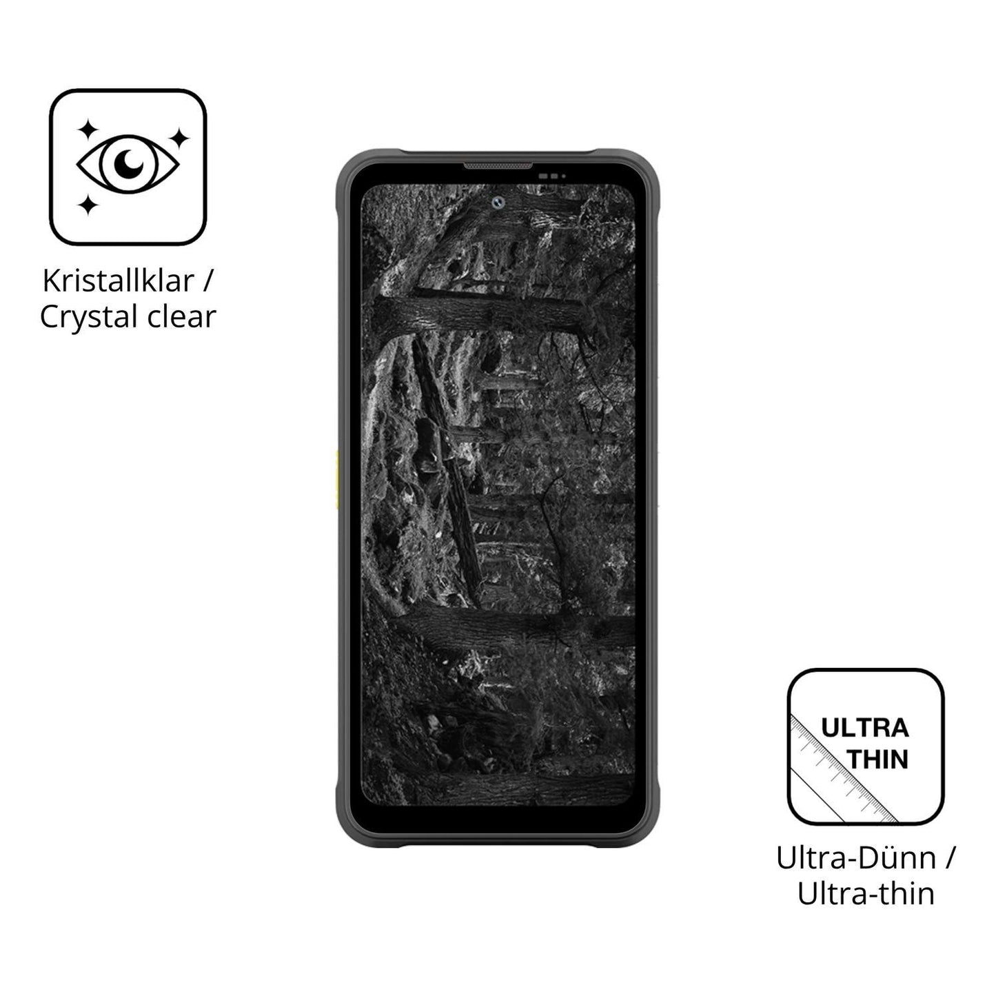 4x Schutzfolie klar für Blackview Fort 200 Display (5)