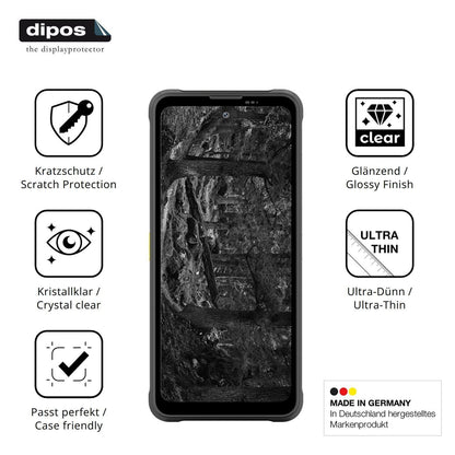 4x Schutzfolie klar für Blackview Fort 200 Display (7)