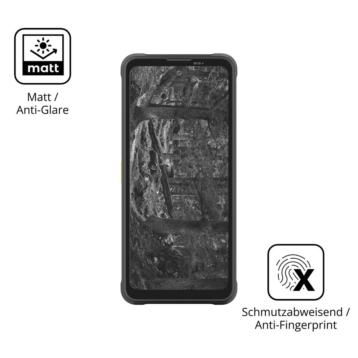 4x Schutzfolie matt für Blackview Fort 200 Display (5)