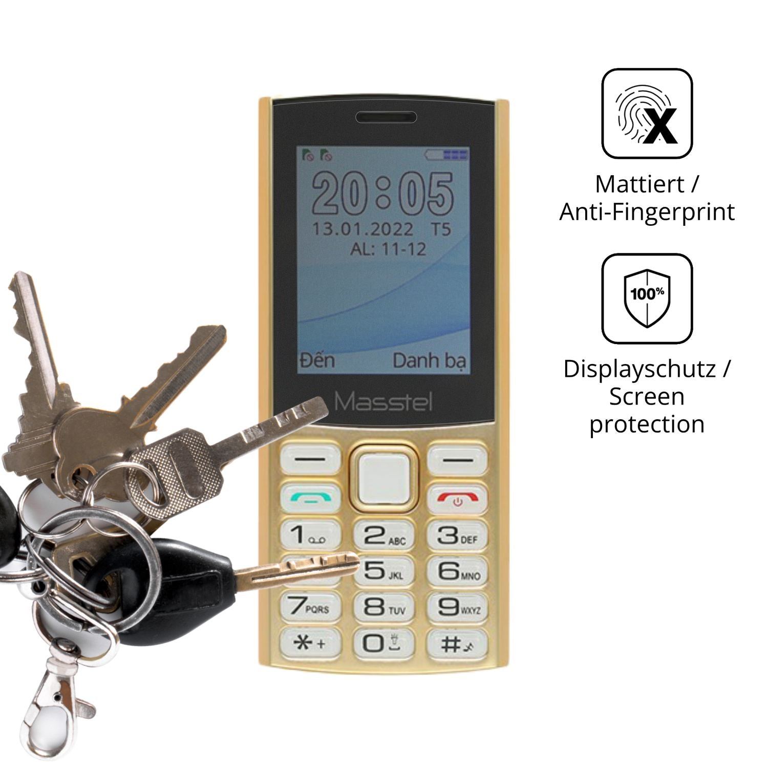 Blickschutzfolie für Masstel Lux 20 matt Schutzfol (3)