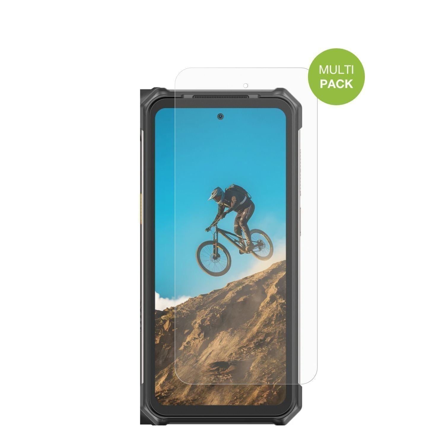 4x Schutzfolie matt für Ulefone RugKing 5 Pro Disp (2)